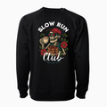 Crewneck « Slow Run Club » - Noir