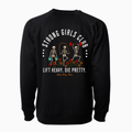 Crewneck « Strong Girls Club » - Noir