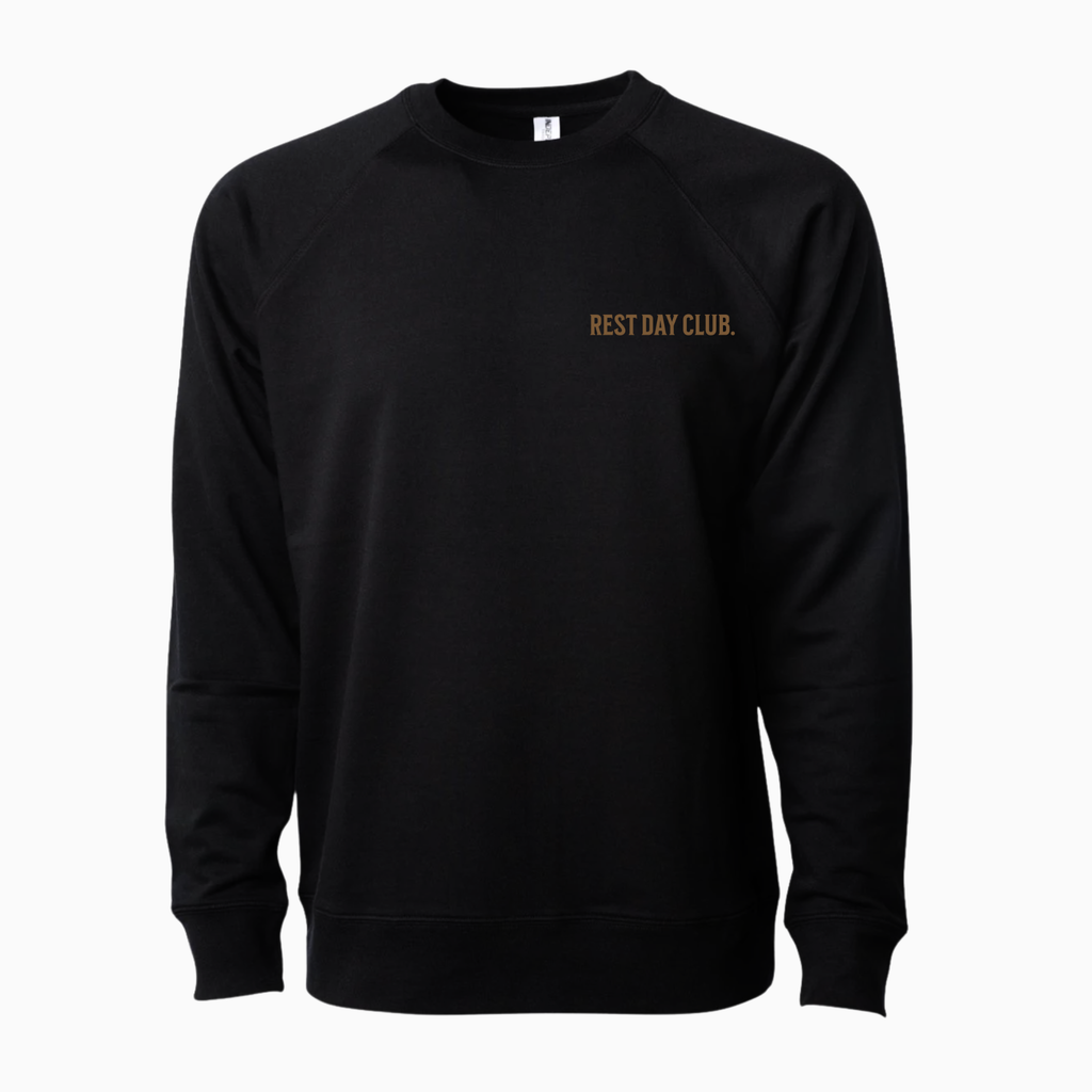 Crewneck « Fueled by Lifting » - Noir