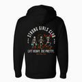 Hoodie « Strong Girls Club » - Noir