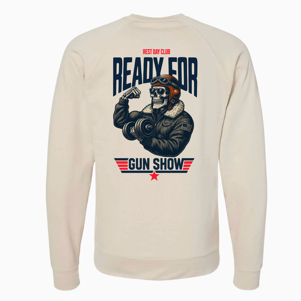 Crewneck « Gun Show » - Sable