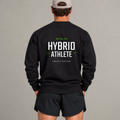 Crewneck « Hybrid Athlete » - Noir