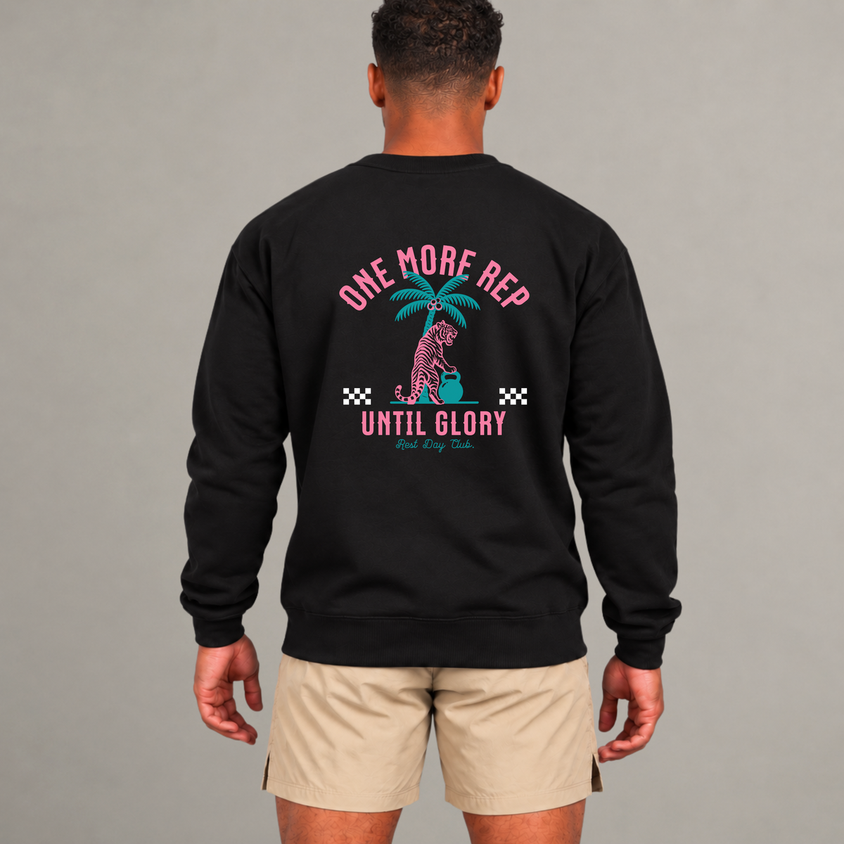 Crewneck « One more rep » - Noir
