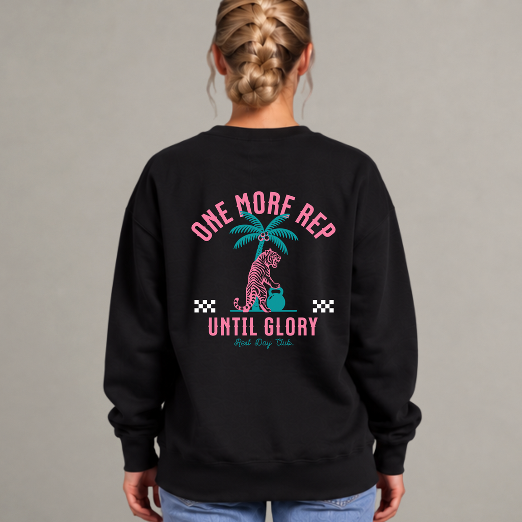 Crewneck « One More Rep » - Noir