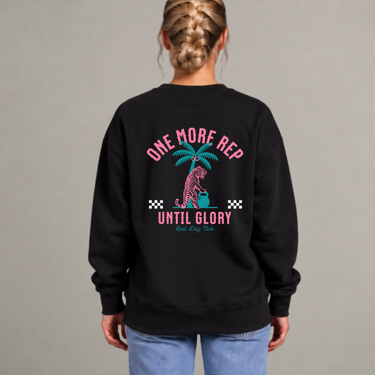 Crewneck « One More Rep » - Noir