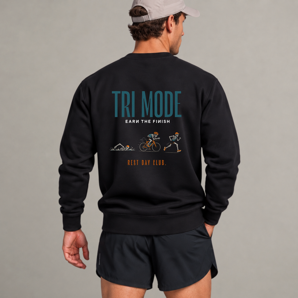Crewneck « Tri Mode » - Noir