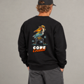 Crewneck « Gone Coastal » - Noir