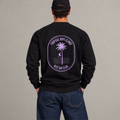 Crewneck « Tropical Rope Climbs » - Noir