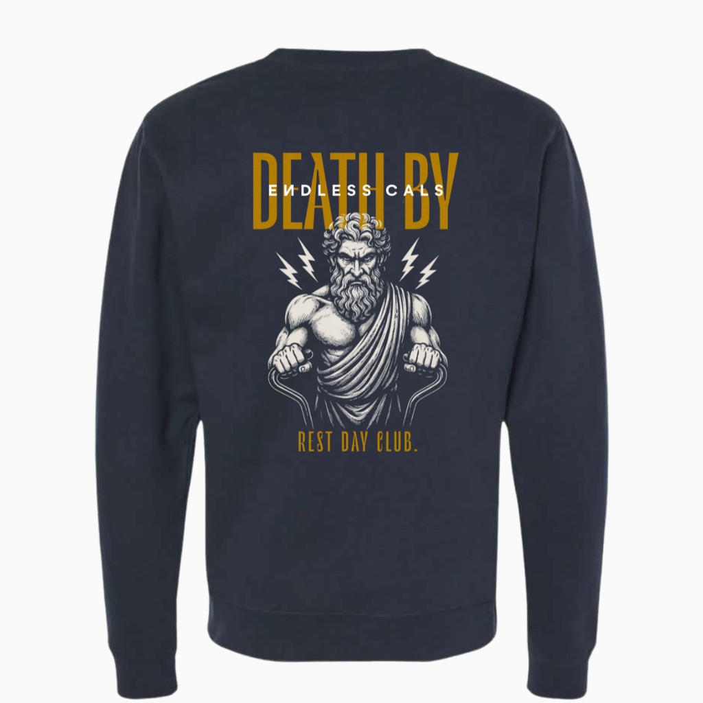 Crewneck CLASSIQUE « Death by » - Marine