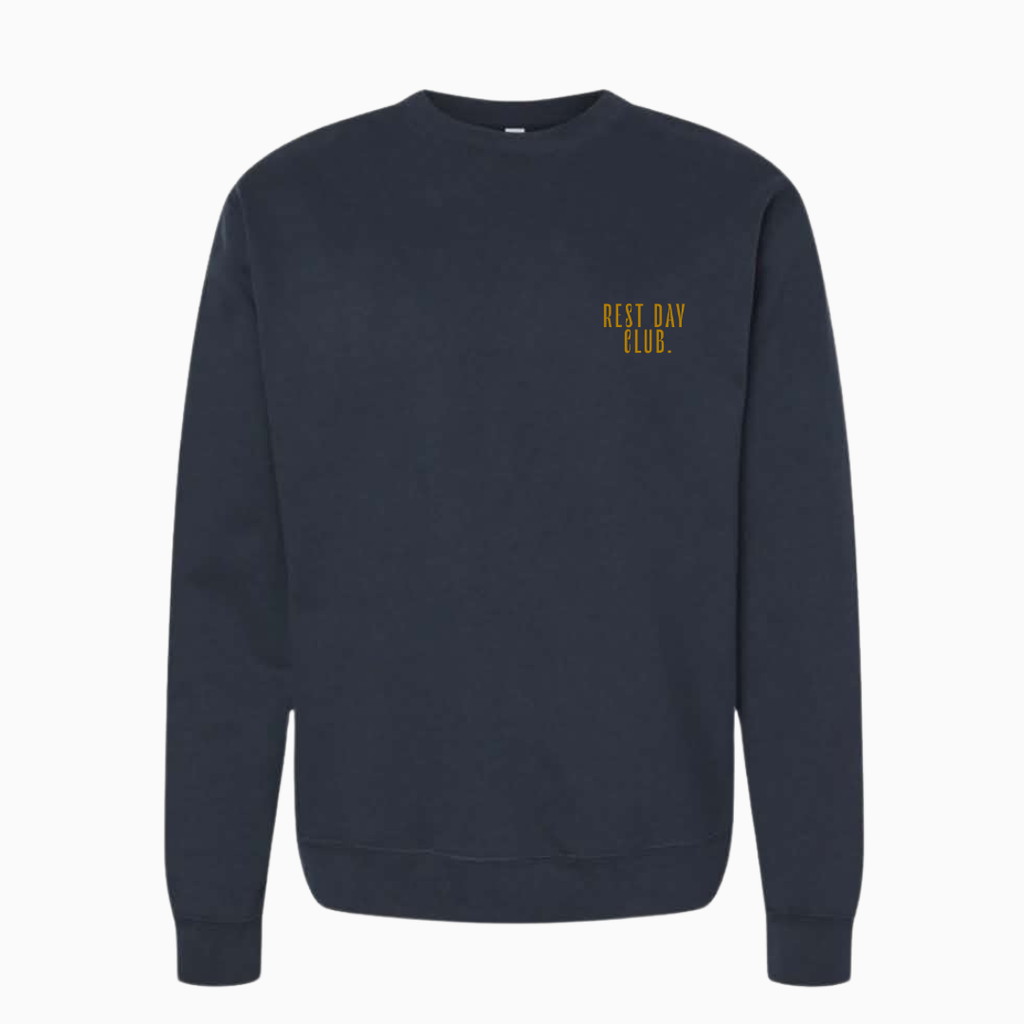 Crewneck CLASSIQUE « Death by » - Marine