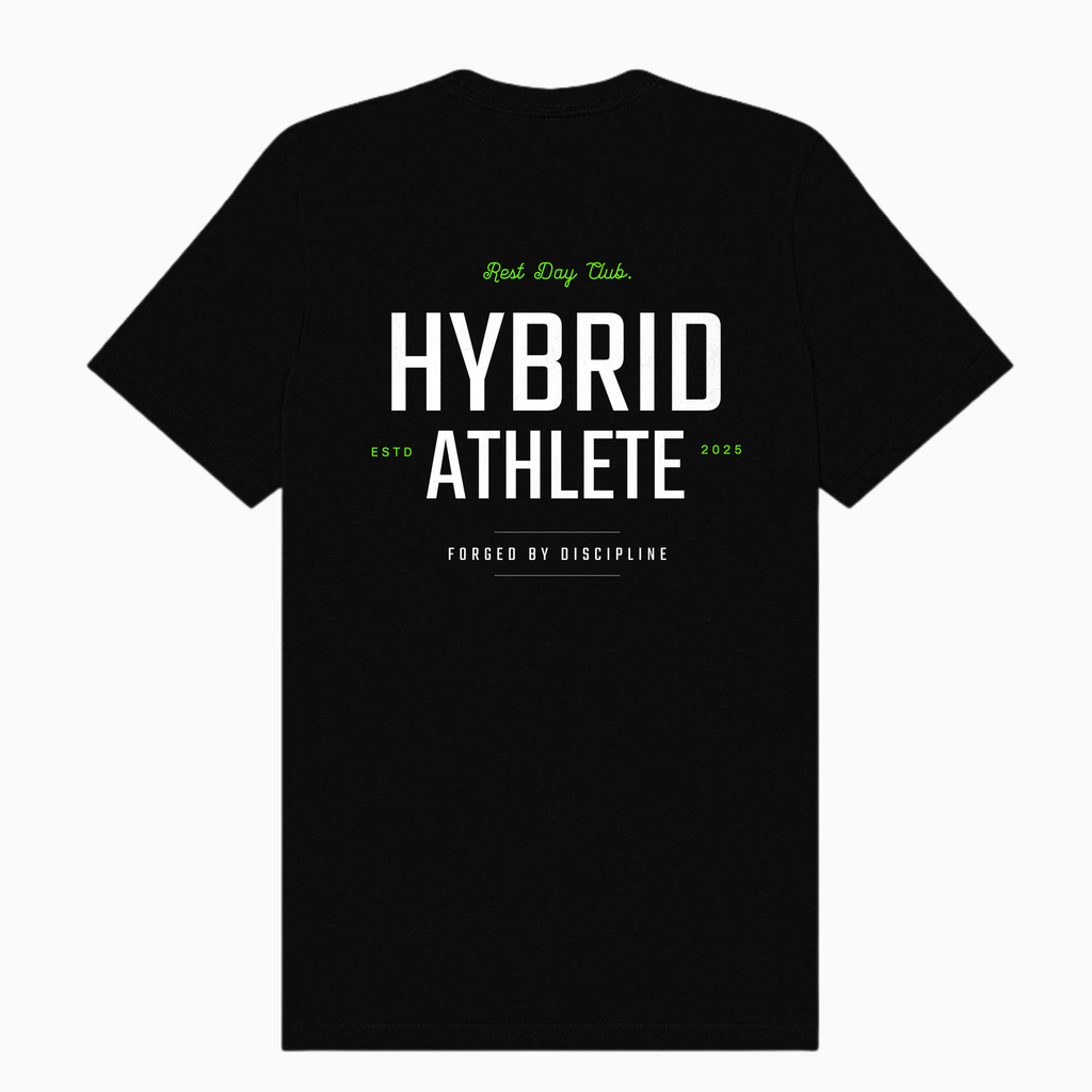 T-shirt « Hybrid Athlete » - Noir