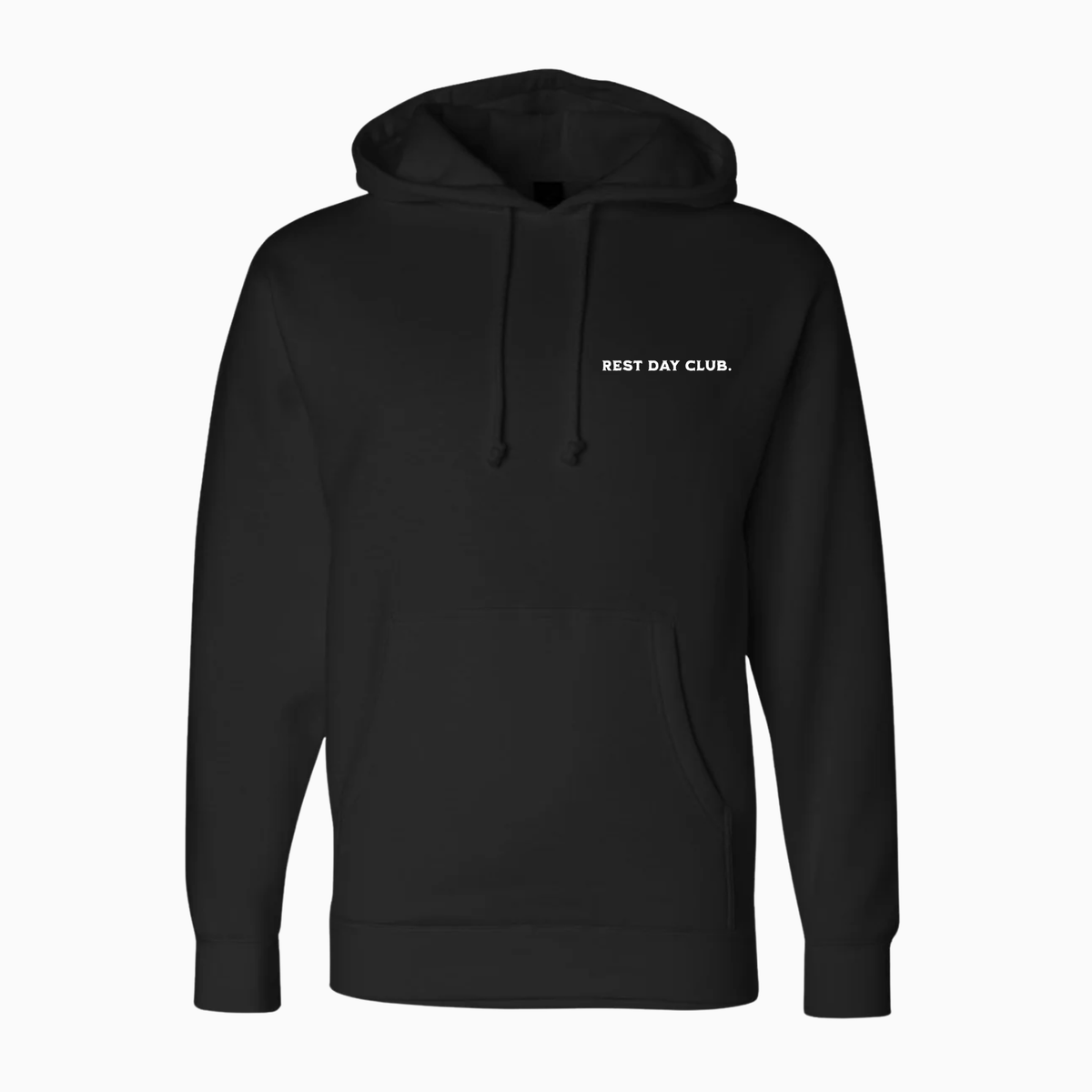 Hoodie « Slow Run Club » - Noir