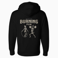 Hoodie « Burning Fun » - Noir