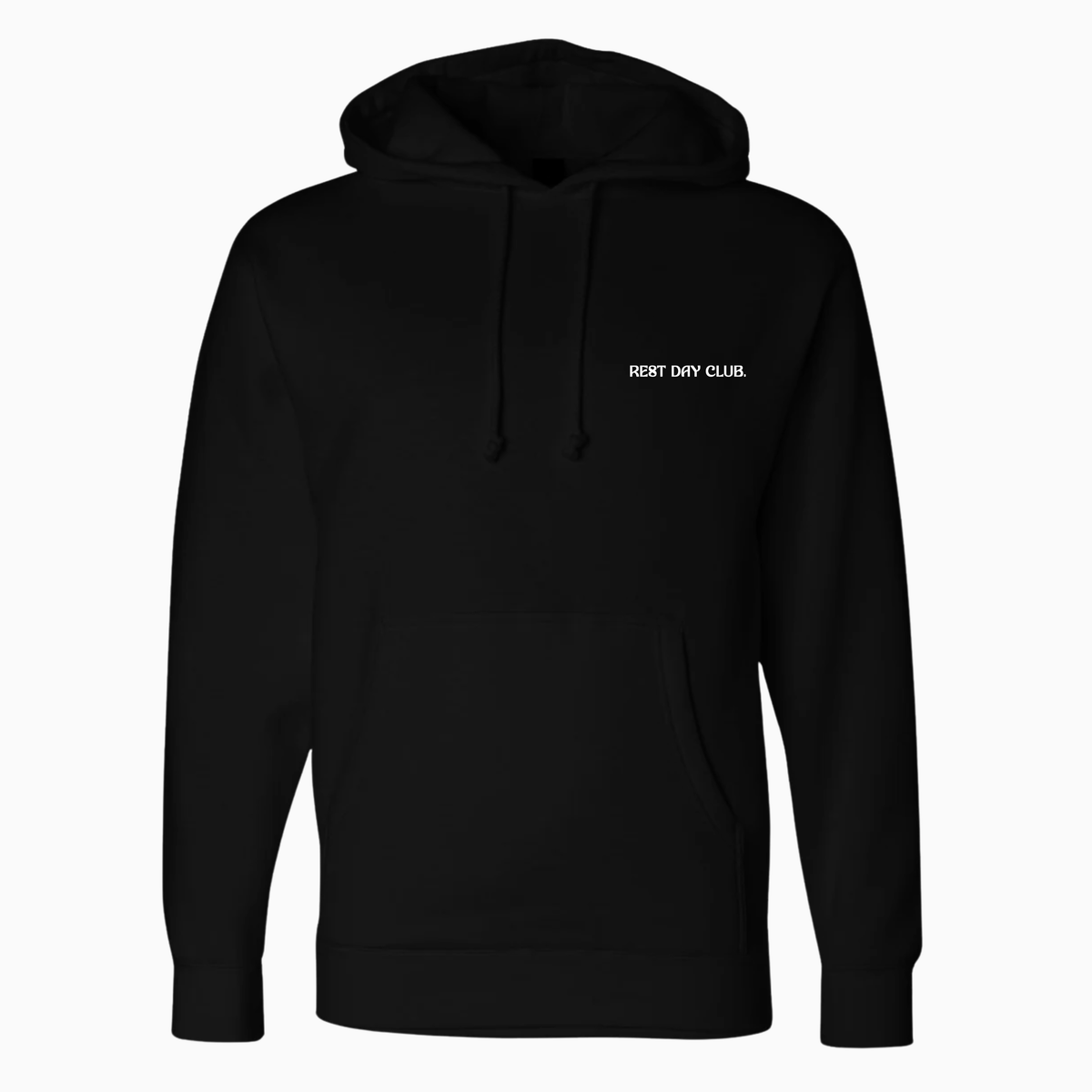 Hoodie « Running Late » - Noir