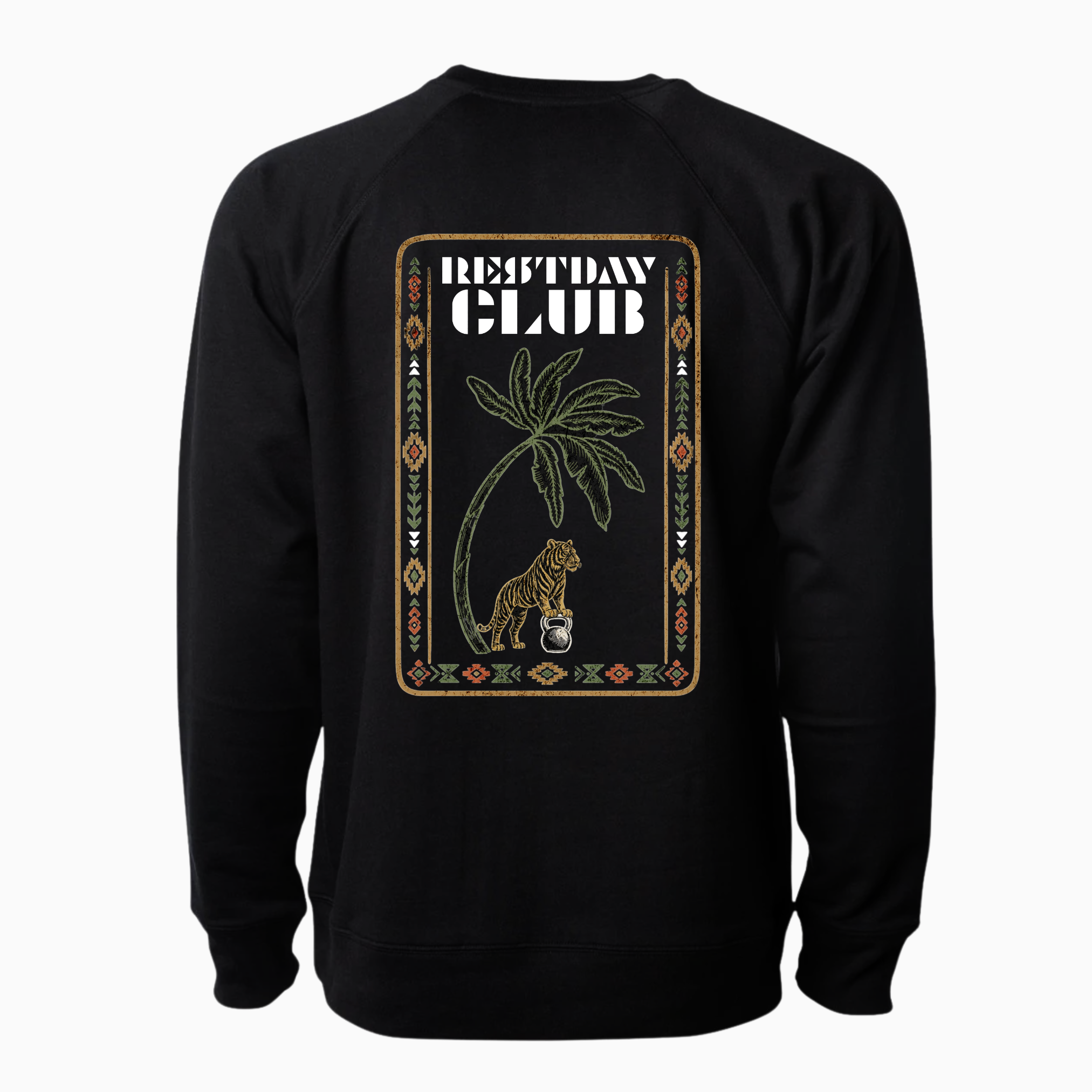Crewneck LÉGER & CLASSIQUE « RDC » - Noir