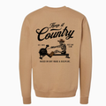 Crewneck CLASSIQUE « Keep it Country » - Sable