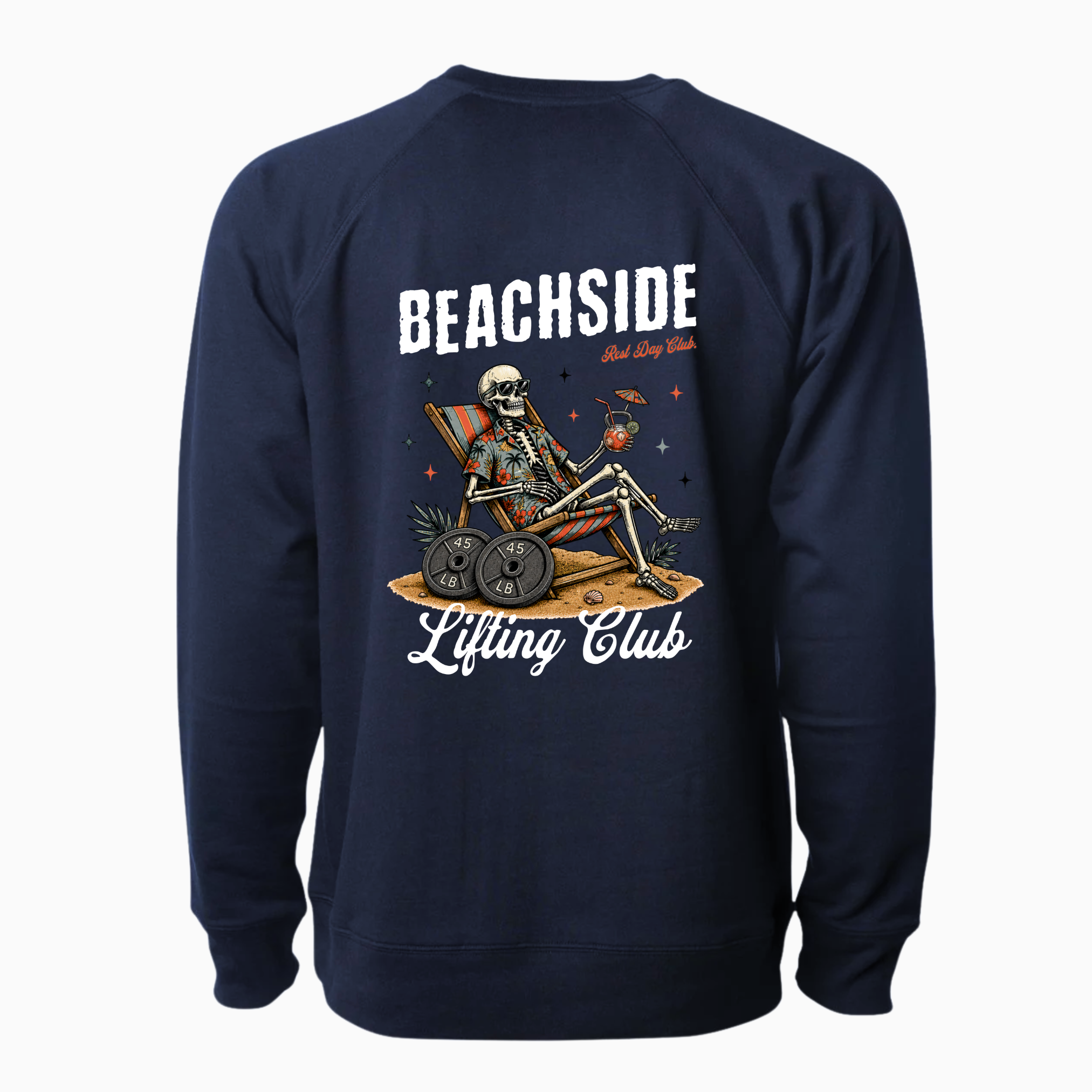 Crewneck CLASSIQUE « Beachside » - Bleu marin