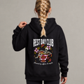 Hoodie « Caffeine & Weights » - Noir
