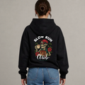 Hoodie « Slow Run Club » - Noir
