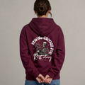 Hoodie « Strong Enough for Rest Day » - Marron