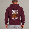 Hoodie « Chase The Pace » - Bourgogne