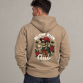 Hoodie « Slow Run Club » - Beige