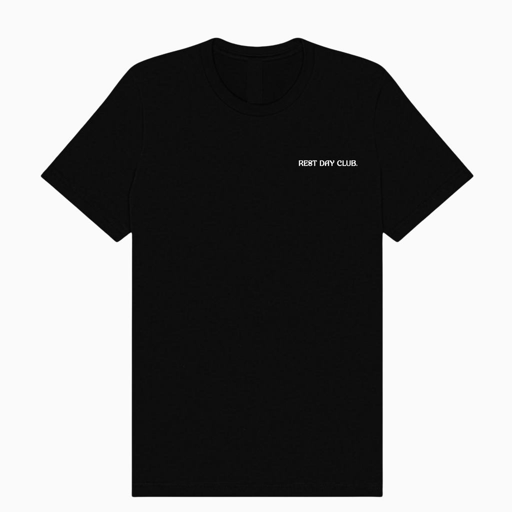 T-shirt  « Running Late » - Noir