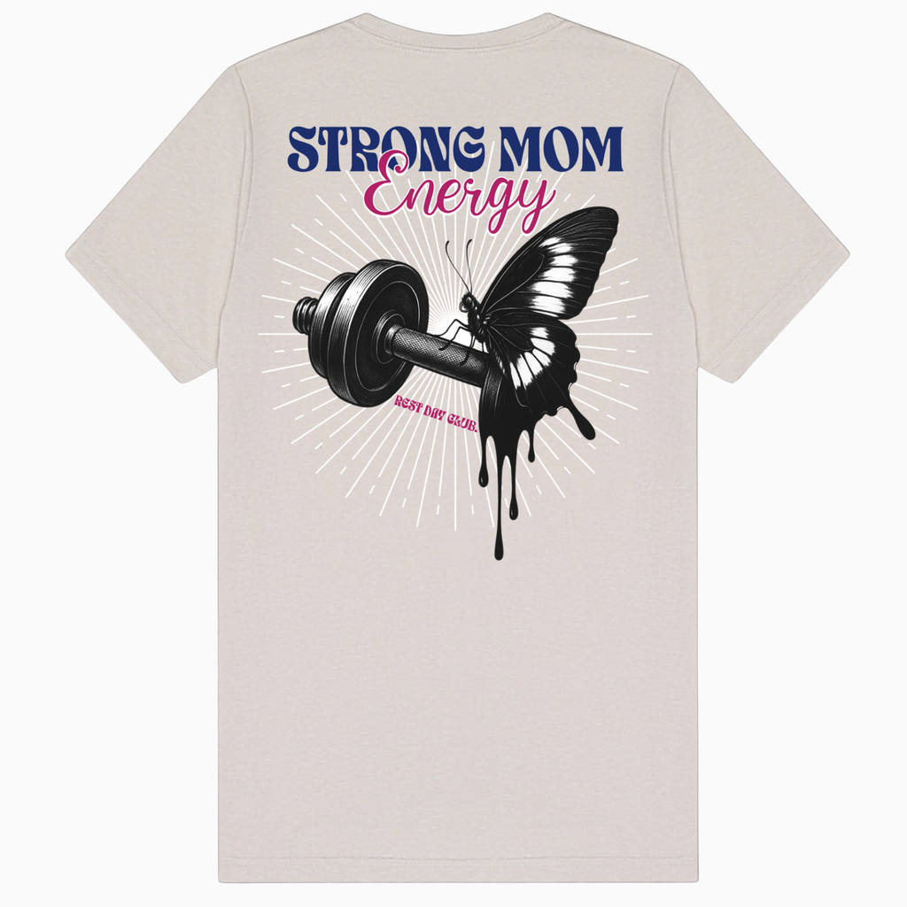 Chandail « Strong Mom Energy » - Sable