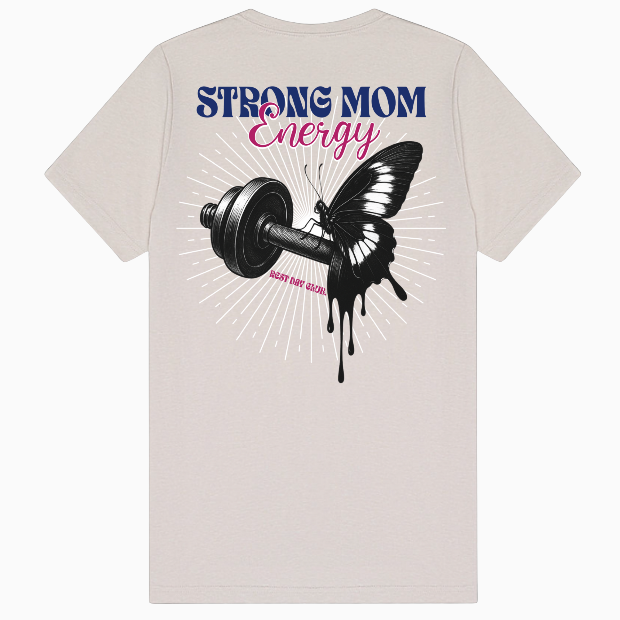 Chandail « Strong Mom Energy » - Sable