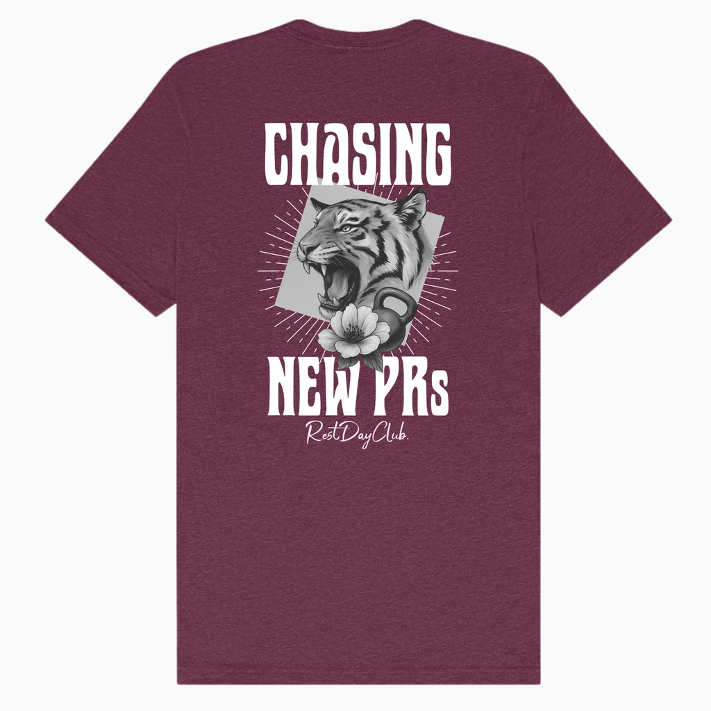 Chandail « Chasing New PRs » - Marron