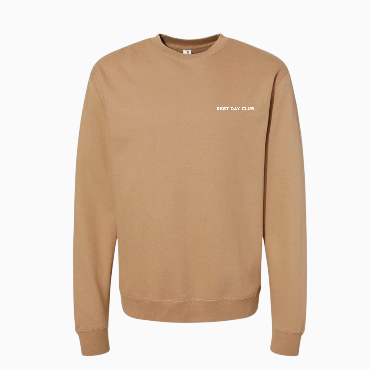 Crewneck « Slow Run Club » - Sable