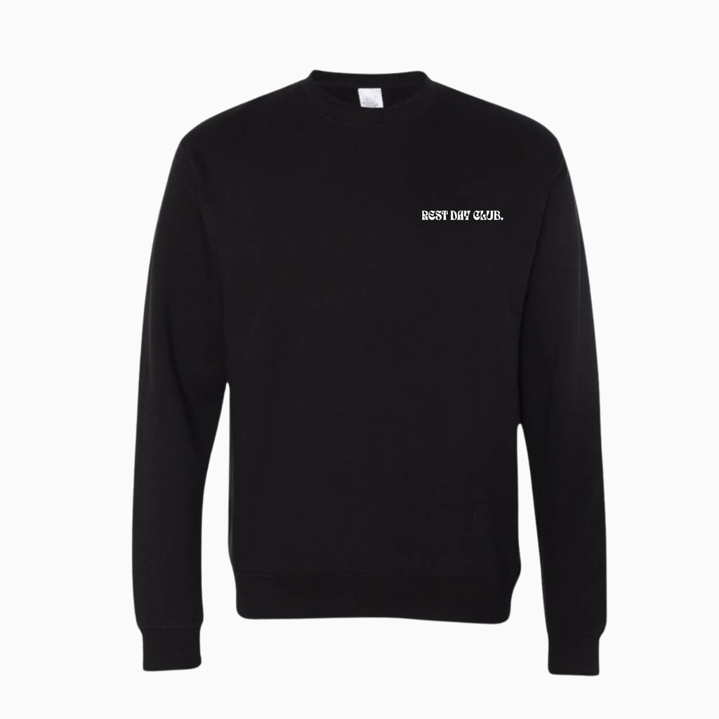 Crewneck « Strong Enough » - Noir