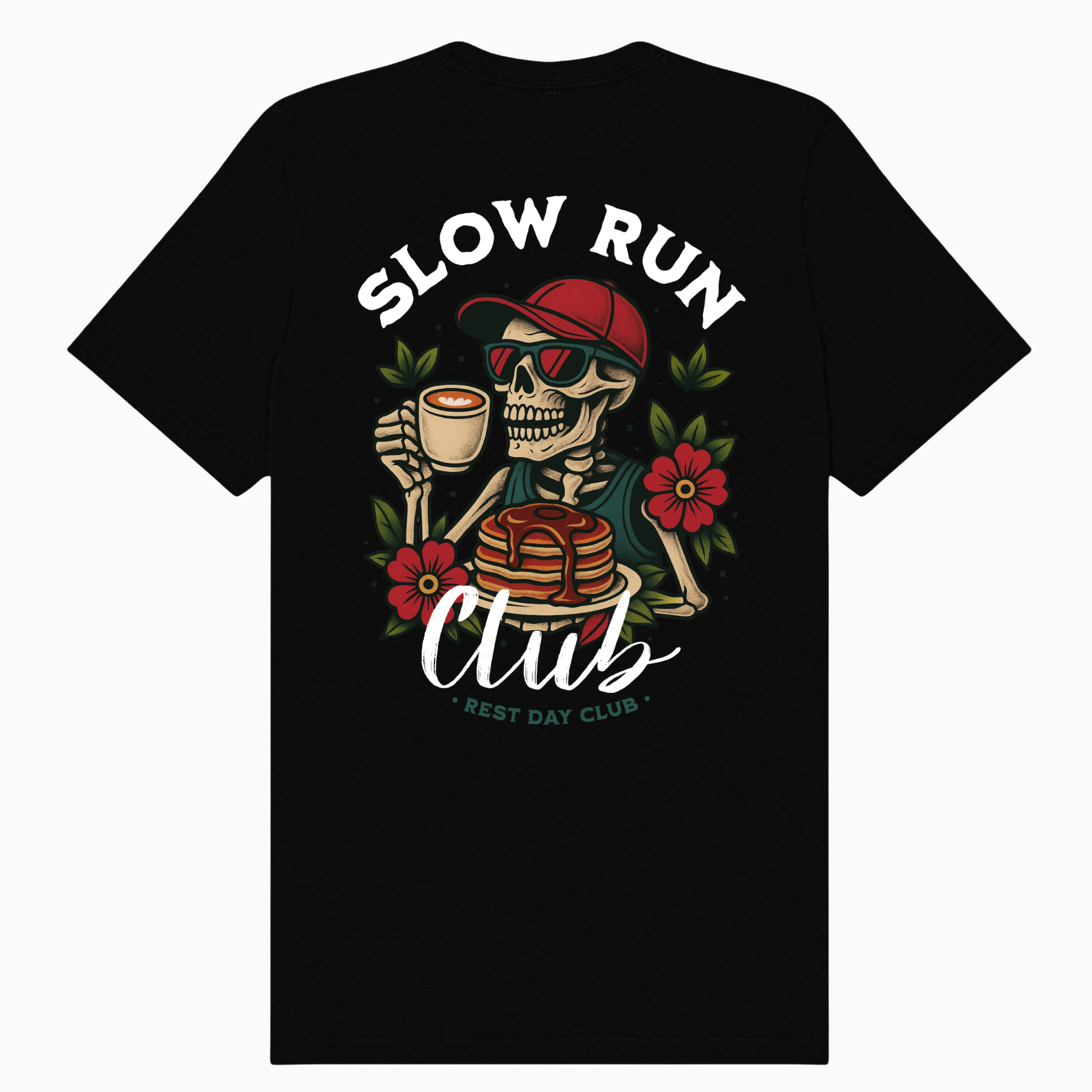 Chandail « Slow Run Club » - Noir