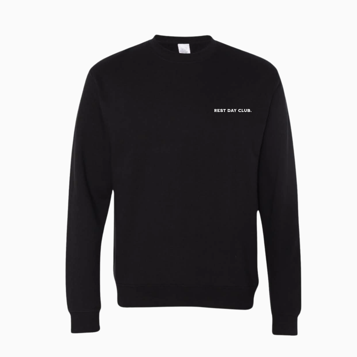 Crewneck « Slow Run Club » - Noir
