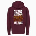Hoodie « Chase the Pace » - Marron