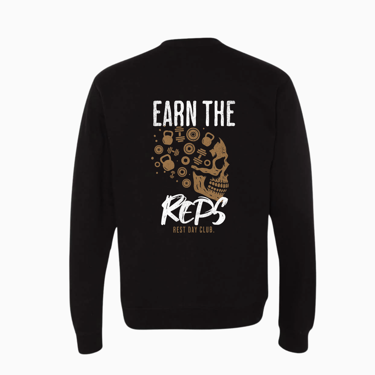 Crewneck « Earn the Reps » - Noir