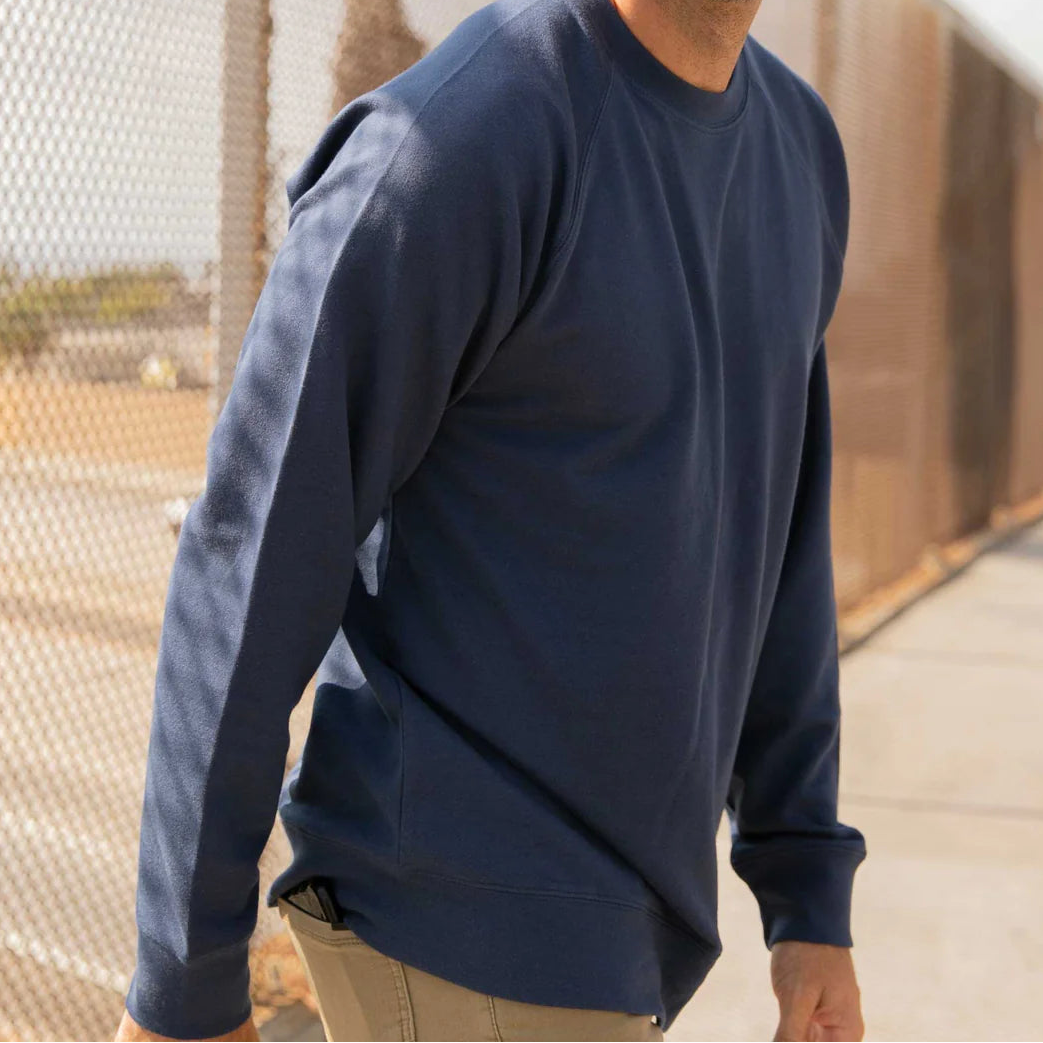 Crewneck UNISEXE « Strong Enough for Rest Day » - Bordeau