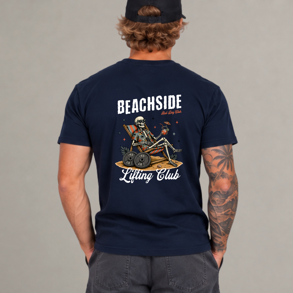 T-shirt « Beachside » - Bleu Marin