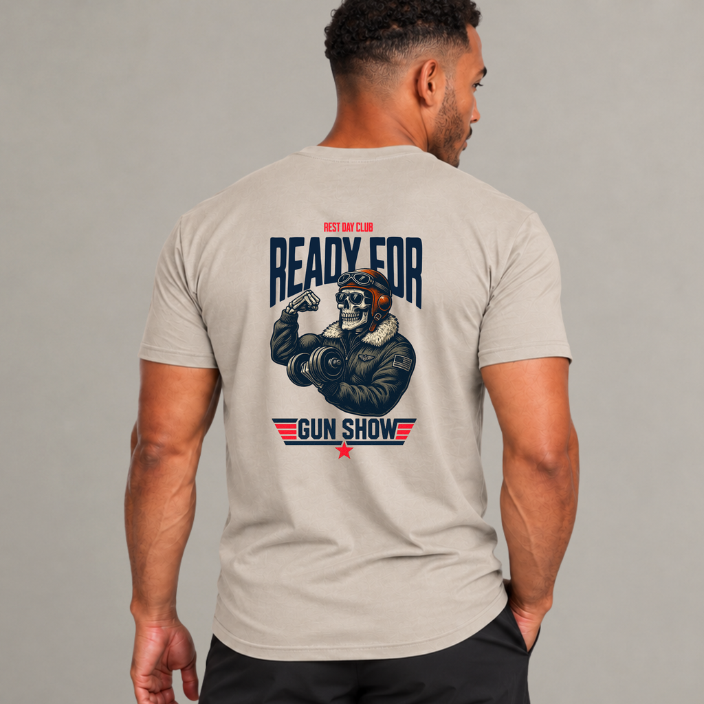 T-shirt « Gun Show » - Sable
