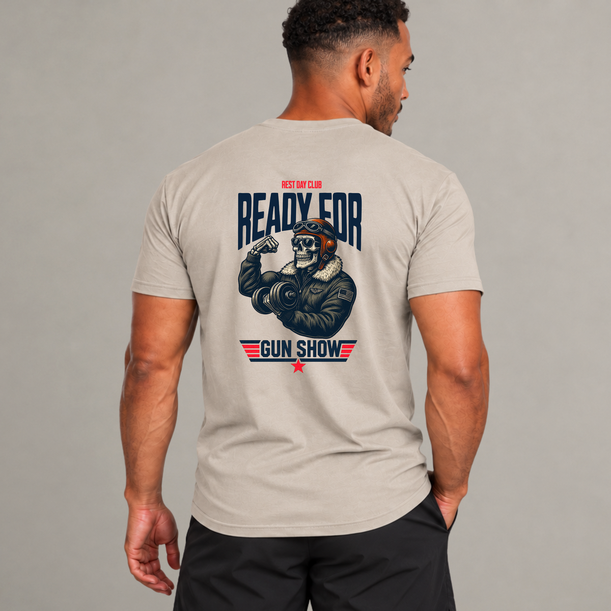 T-shirt « Gun Show » - Sable