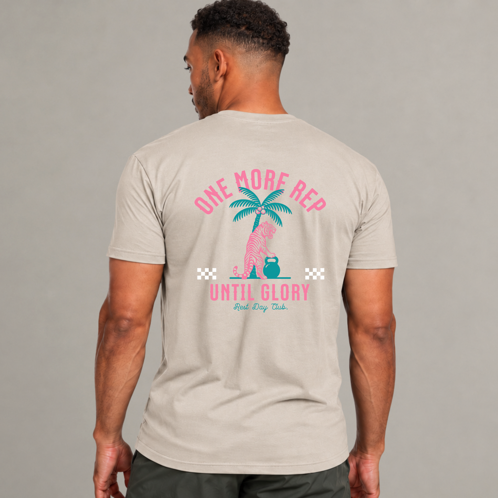 T-shirt « One More Rep » - Sable