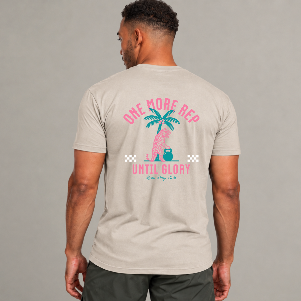 T-shirt « One More Rep » - Sable