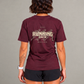 T-shirt « Running Crew » - Bourgogne