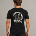 T-shirt « Strong Enough for Rest Day » - Noir