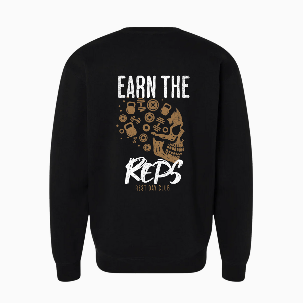 Crewneck « Earn the Reps » - Noir