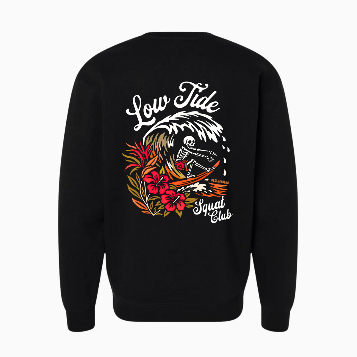 Crewneck « Low Tide » - Noir