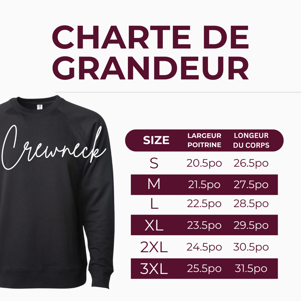 Crewneck UNISEXE « Slow Run Club » - Noir