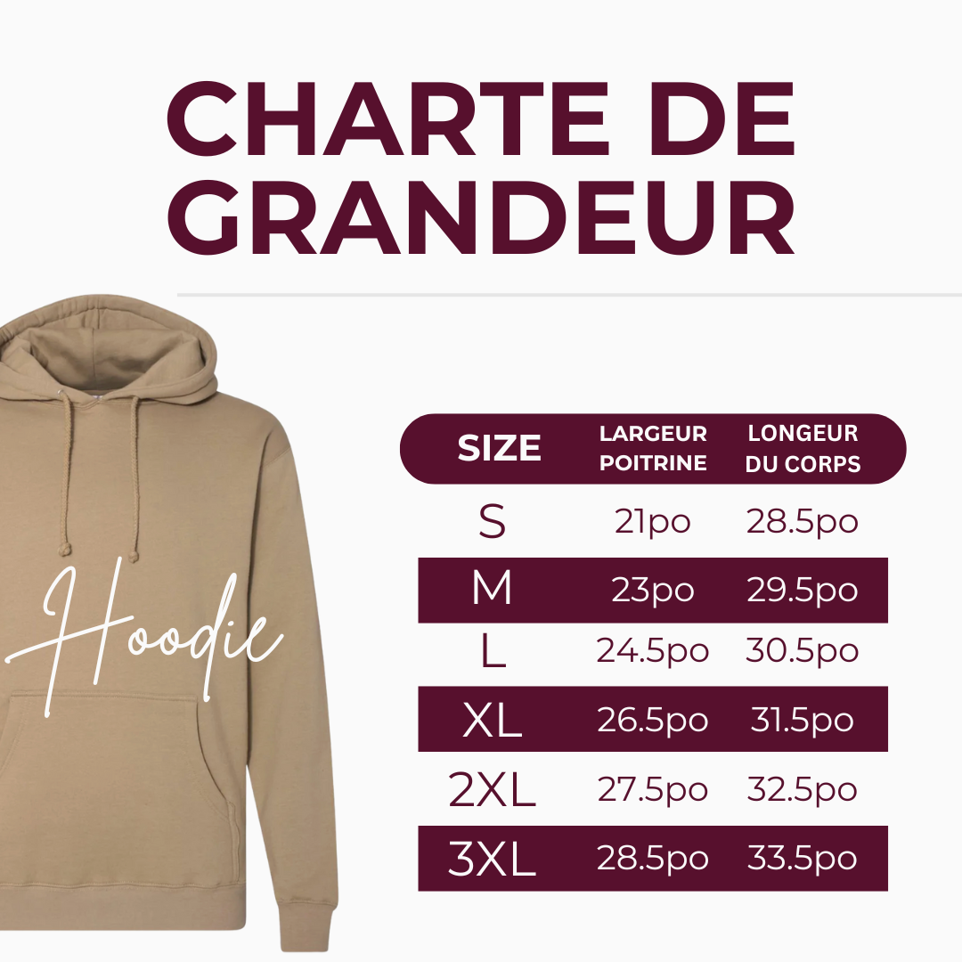 Hoodie « Earn the Reps » - Bleu marin