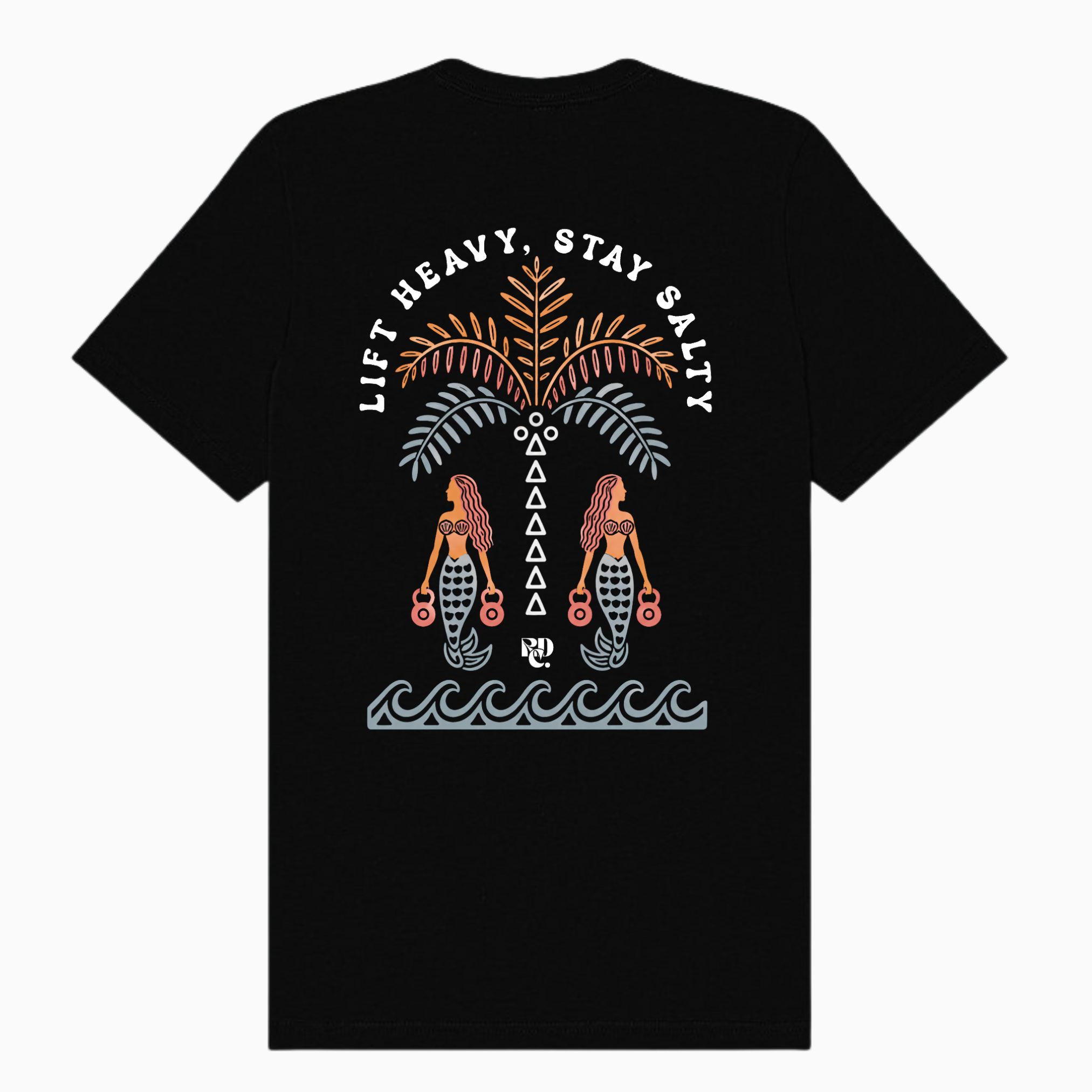 T-shirt « Stay Salty » - Noir