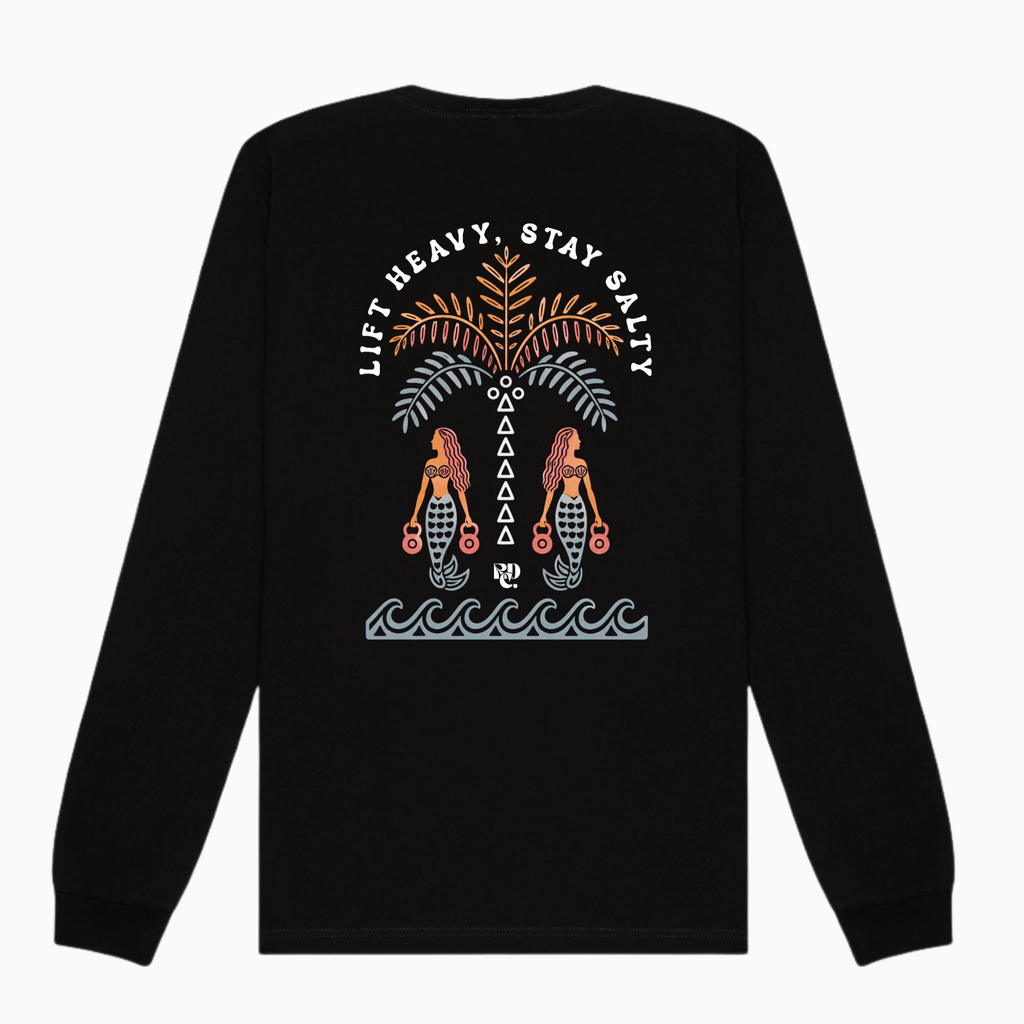 Manches longues « Stay Salty » - Noir